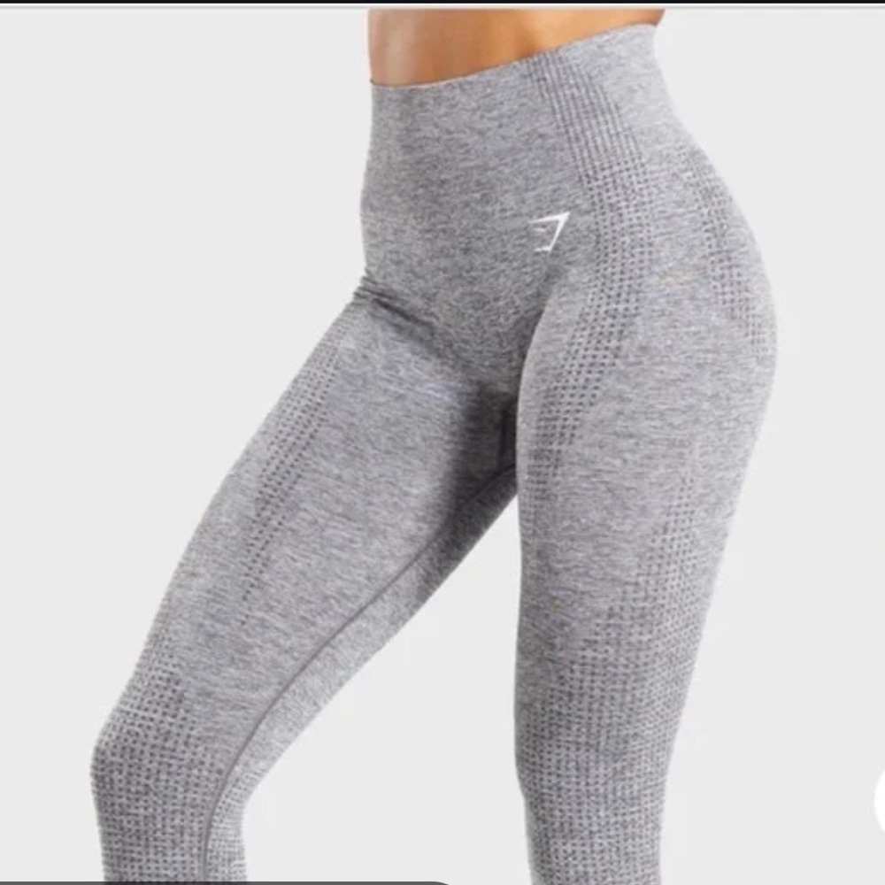 Gymshark Vital Seamless 2.0 Leggings Blue Gray Marl